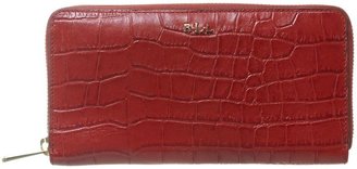 Lauren Ralph Lauren Tate red flapover purse