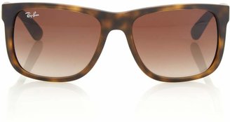 Ray-Ban Unisex RB4165 Justin rectangle sunglasses