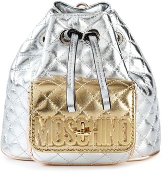 Moschino quilted mini backpack