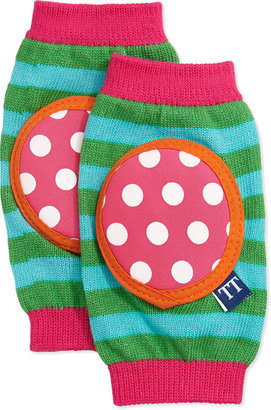 Tunno Tots Cotton Candy Striped Crawler Kneepads, Pink/Green/Blue