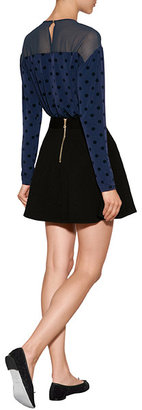 Juicy Couture Ponte Flared Skirt