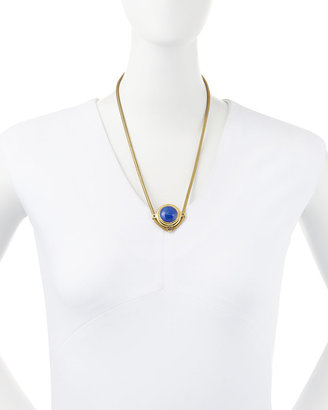 Pamela Love Dasha Blue Lapis & Sapphire Necklace