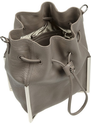3.1 Phillip Lim Scout textured-leather drawstring bag