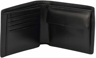 HUGO BOSS Leather Trifold Wallet With Coin Pocket