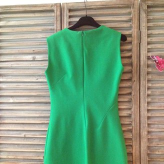ZARA Green Polyester Dress