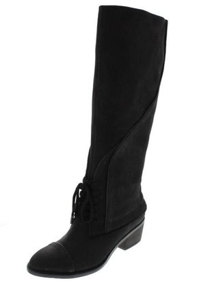 Rachel Roy NEW Taree Black Leather Knee-High Boots Shoes 8 Medium (B,M) BHFO