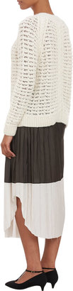 Ulla Johnson Colorblock Mid-Length Scarlet Skirt