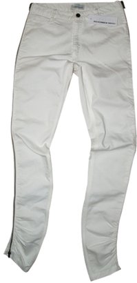 Alexander Wang White Cotton Jeans