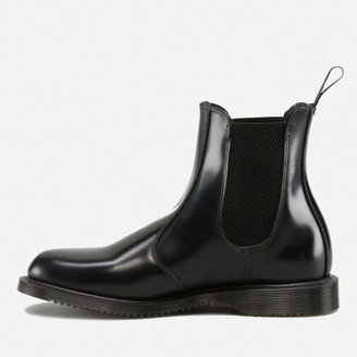 Dr. Martens Women's Flora Polished Smooth Leather Chelsea Boots - Black