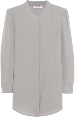 See by Chloe Washed-silk blouse