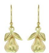 Annette Ferdinandsen Small Pear Earrings - 10 Karat Yellow Gold