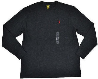 Polo Ralph Lauren Long Sleeve T-shirt Classic Fit Crew Neck Tee Mens L/s Rl New