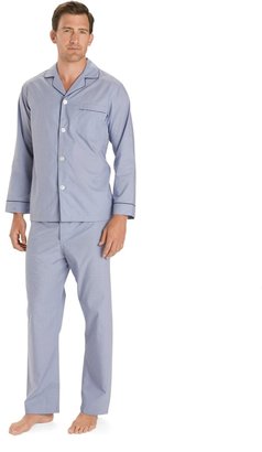 Brooks Brothers Wrinkle-Resistant Broadcloth Pajamas