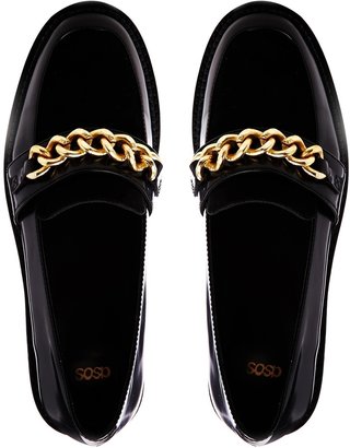 ASOS MADONNA Leather Flat Shoes