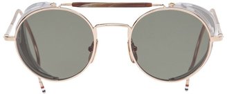 Thom Browne Eyewear Round Frame Sunglasses