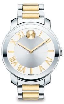 Movado Bold Luxe Two-Tone Stainless Steel Bracelet Watch/39MM