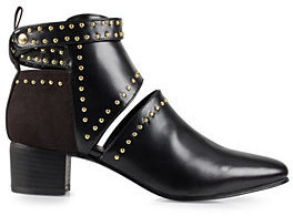 NLY Shoes Flat Studded Boot