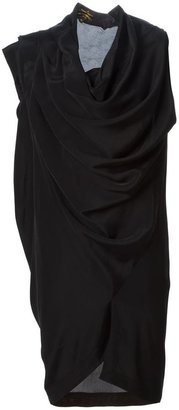 Vivienne Westwood draped pleated dress