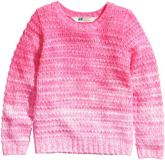 H&M Knit Sweater - Turquoise - Kids
