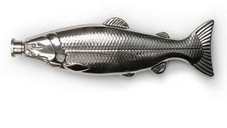 Kikkerland Fish Flask - SILVER