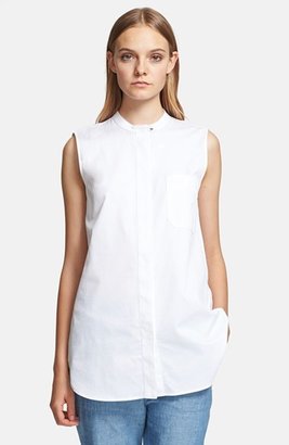 Proenza Schouler Sleeveless Cotton Piqué Shirt
