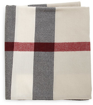 Burberry Kid's Trench Check Wool Blanket