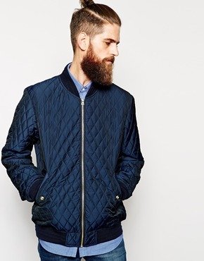 Scotch & Soda Bomber Jacket with Quilt