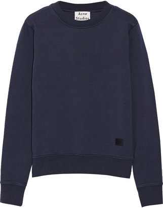Acne Studios Vernina cotton-blend sweatshirt