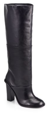 Tibi Vlada Leather Knee-High Boots