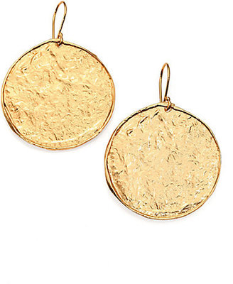 Nest Medallion Drop Earrings