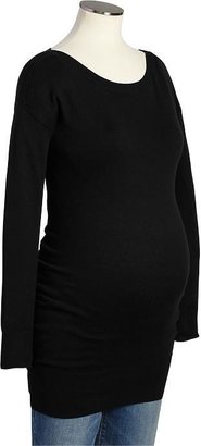 Old Navy Maternity Boat-Neck Tunic Sweaters