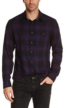 Dockers The Alpha Wrinkle Twill Shirt Slim Fit Classic Long Sleeve Casual Shirt Casual Shirt