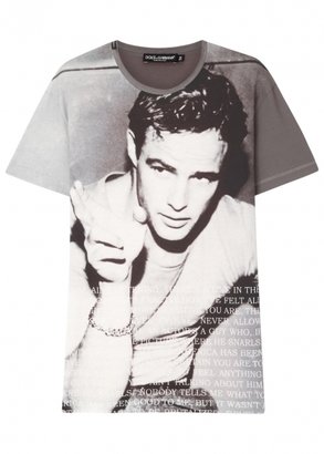 Dolce & Gabbana Marlon Brando cotton T-shirt