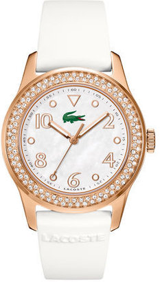 Lacoste Advantage watch with crystals