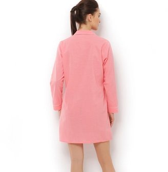 La Redoute LA Long-Sleeved Cotton Jersey Nightshirt