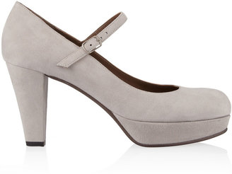 Marni Suede Mary Jane pumps