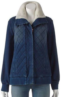 Sonoma life + style ® quilted denim jacket - women's