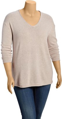 Old Navy Women's Plus V-Neck Sweaters