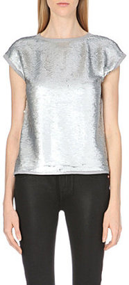 Ted Baker Seqeen sequined top