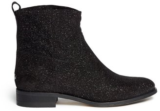 Jimmy Choo 'Harley' metallic leather ankle boots