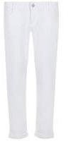 Dorothy Perkins Womens White Slim Fit Boyfriend Jeans- White