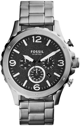 Fossil Nate Stainless Steel Mens Watch