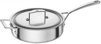 Zwilling J.A. Henckels Aurora 5-ply Stainless Steel Saute Pan, 3-quart