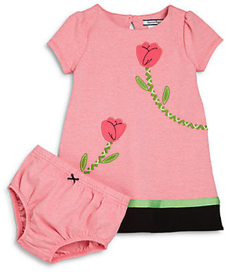 Hartstrings Infant's Tulip Ponte Dress & Bloomers