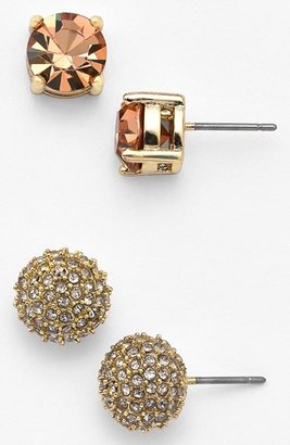 Anne Klein Stud Earrings (Set of 2)