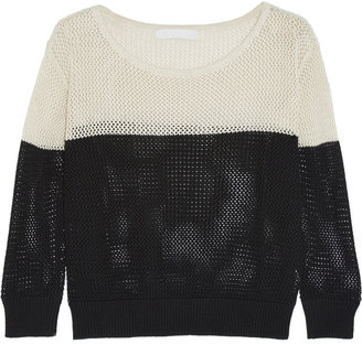 Kain Label Parker open-knit cotton-blend sweater