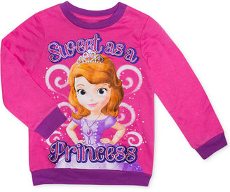 Disney Little Girls' Sofia the First Statement Sweatshirt
