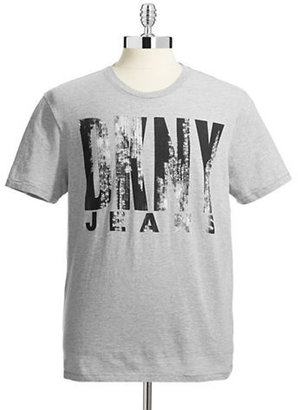 DKNY Iced Billboard Graphic T Shirt -- XX-Large
