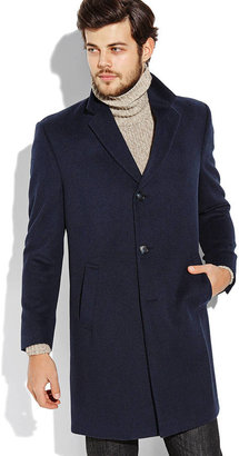 Kenneth Cole Navy Overcoat
