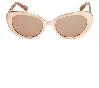 Linda Farrow Rose-gold plated sunglasses